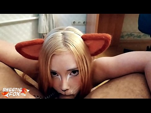 ❤️ Kitsune आफ्नो मुखमा डिक र कम निल्यो ☑  सेक्स  ❌❤